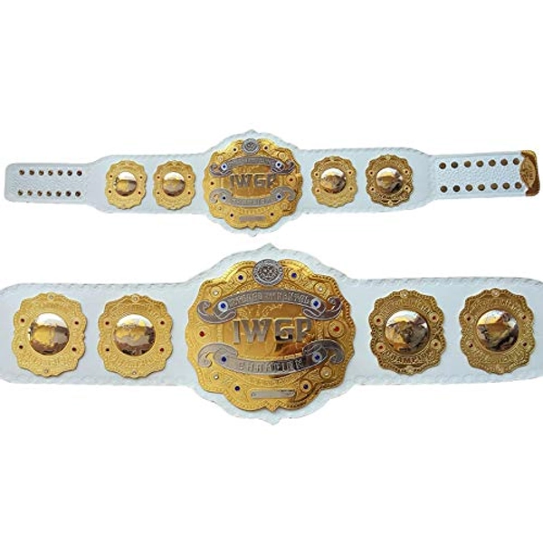 IWGP Intercontinental Championship Belt Adult Size White