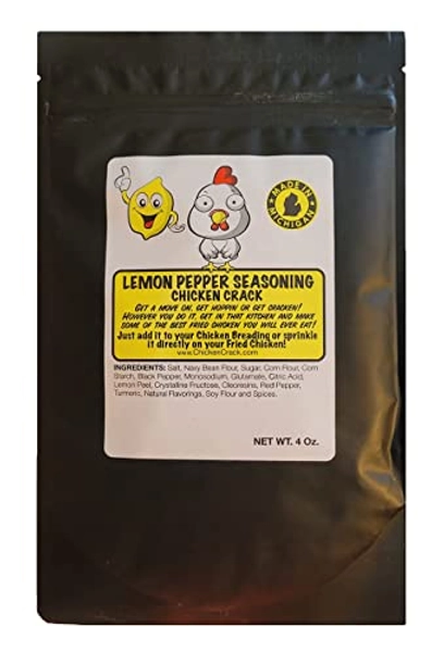 ChickenCrack Chicken Crack: 3 Lemon Pepper Seasonings, 4 Ounce (Pack of 3)