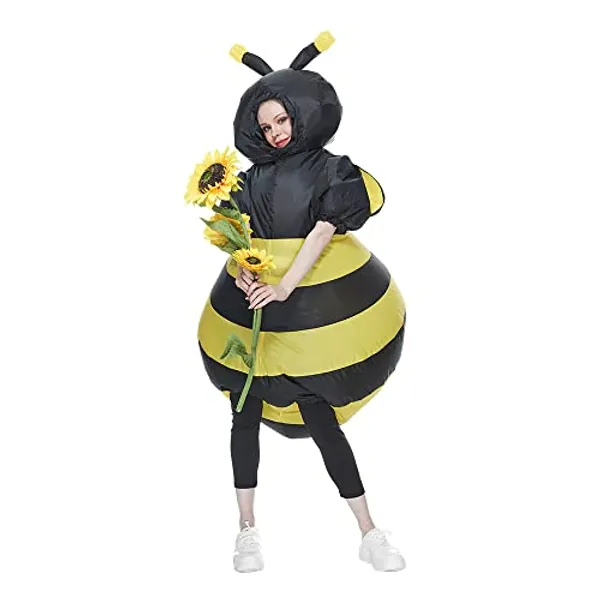 Snailify Inflatable Bee Costume Inflatable Costume Halloween Costumes Fancy Dress for Adult