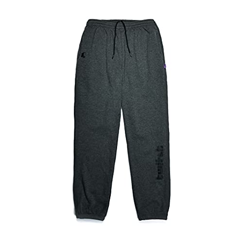 Twitch Ultrasoft Cozy-Lined Jogger Sweatpant - Small - Charcoal