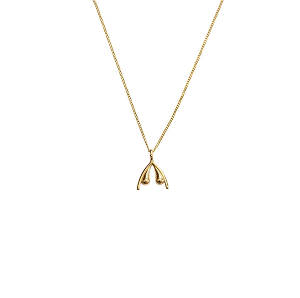 Gold Clitoris Necklace