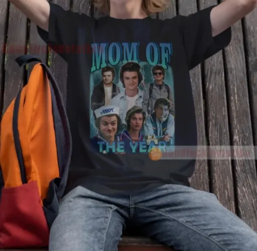 (Includes Shipping) Mom Of The Year Shirt Harrington The Baby Sitter T-shirt