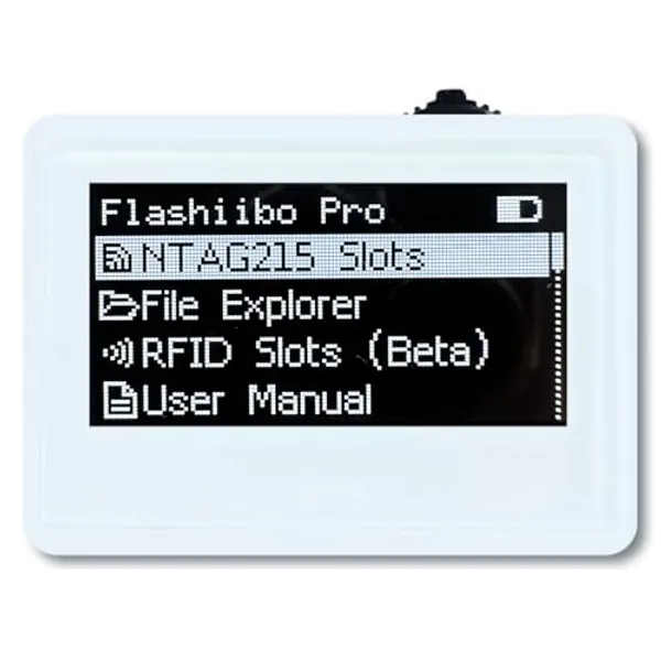 Flashiibo Pro • Flashibo, Rechargeable, NFC Tag, Auto-Regen UID - Pro (Recharge + OLED)