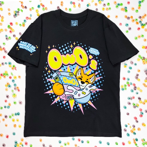 OwO's CEREAL T-SHIRT | LARGE