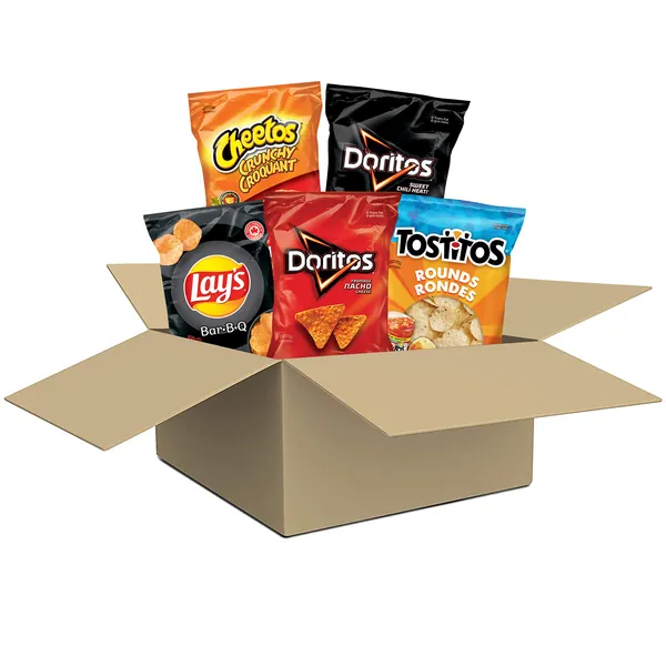 PepsiCo FRITO-Lay Snack Box Variety Pack Chip Mix (5 Count), 1215g