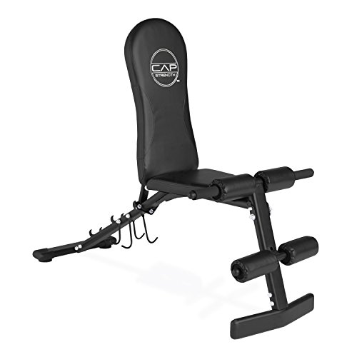 CAP Barbell Flat/Incline/Decline Bench - Black