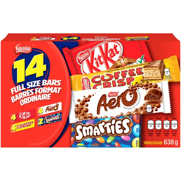 Nestlé Favorites Multipack, 14 Count, 638 g