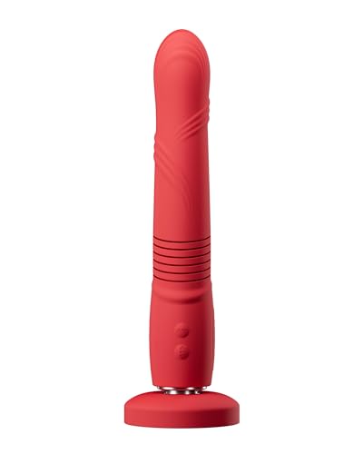 LOVENSE Gravity G Spot Thrusting Vibrator, App Remote Control G-Spot Vibrator for Women Rechargeable G Spot Dildo Thrusting & Vibrating Modes, Bluetooth Adult Sex Toys for Couples Play
