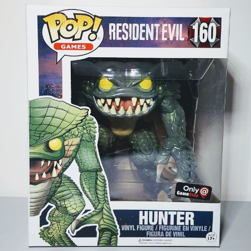 Funko Pop Games: Resident Evil - Hunter #160 GameStop Exclusive w/ Protector