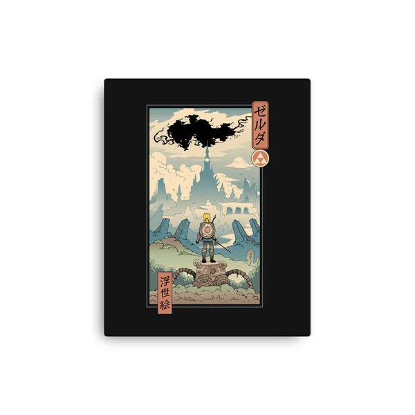 The Legend Ukiyo-E | None / Black / 12x16