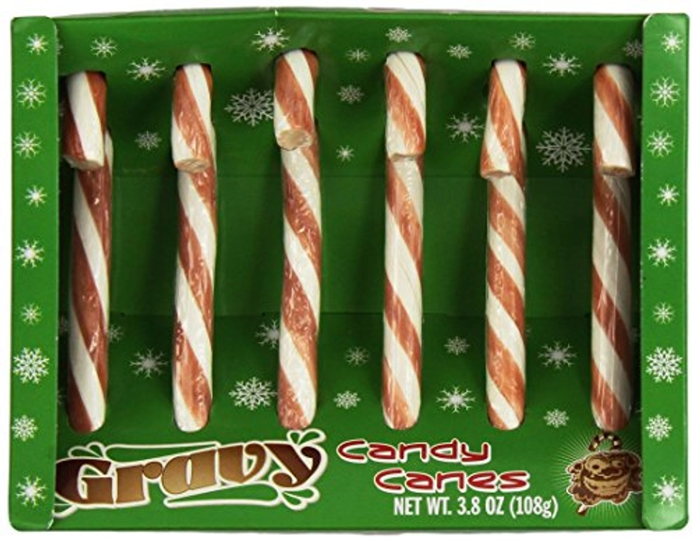 Accoutrements Gravy Candy Canes - 6ct - Gravy - 1 Box