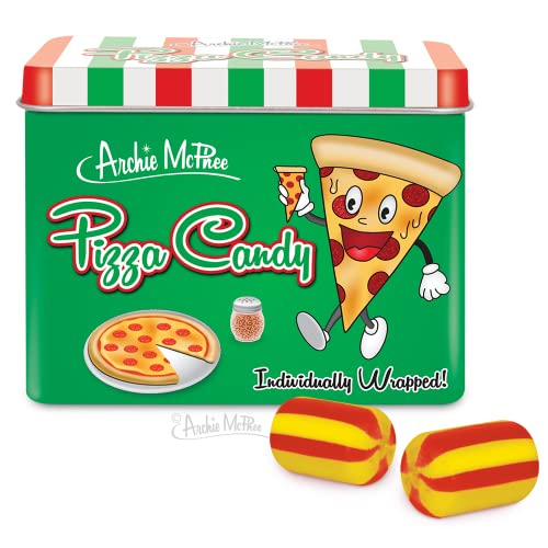 Pizza Flavored Candy in 2.5 oz Collectible Tin!