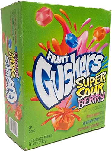 Gushers Sour Berry 4.25oz 8ct