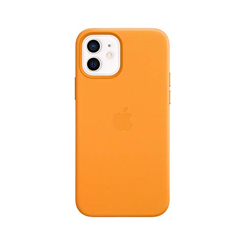 Apple iPhone 12 Mini Leather Case with MagSafe - California Poppy - Leather Case - iPhone 12 mini - California Poppy