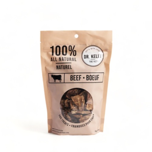 Dr. Kelly The Vet 100% Natural Dog Treats - Beef