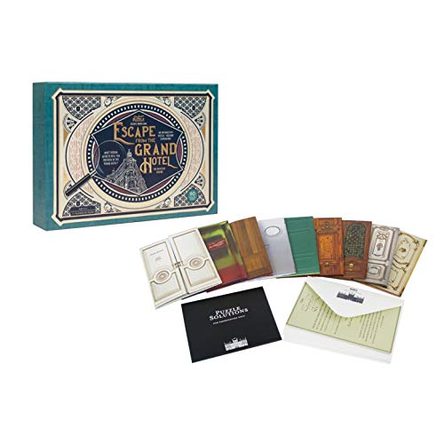 Professor Puzzle | Escape from Grand Hotel | Puzzle | Ages 12+ | 2+ Players