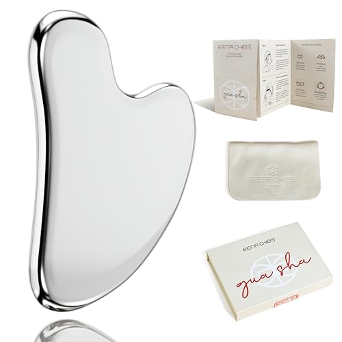 Gua Sha Facial Tool - Stainless Steel