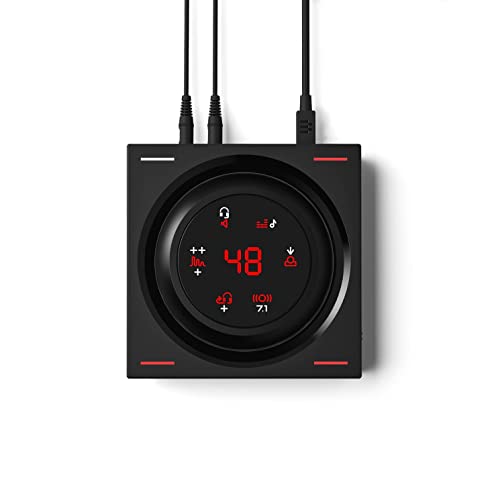 EPOS GSX 1000 2nd Edition Dac Amp Audio Amplifier/External USB Sound Card with 7.1 Surround Sound, Side Tone, Gaming DAC and EQ, Headphone Amp Compatible with Windows, Mac, Laptops and Desktops - Audio Amplifier