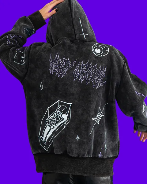 The Very Ghoul Hoodie | L / BLACK