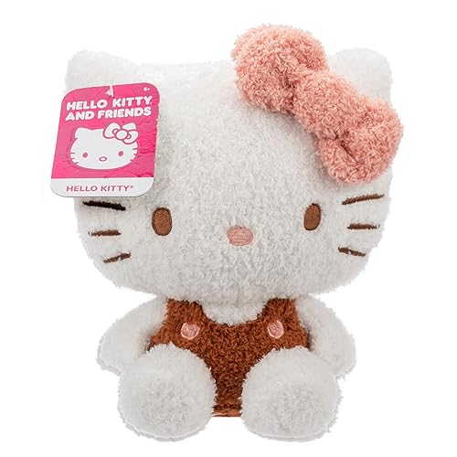 Hello Kitty and Friends 8" Velveteen Plush - Officially Licensed Sanrio - Cute Soft Doll Stuffed Animal Toy Figure - Easter Basket Stuffer Gift for Kids, Boys, Girls - 2+ - Hello Kitty