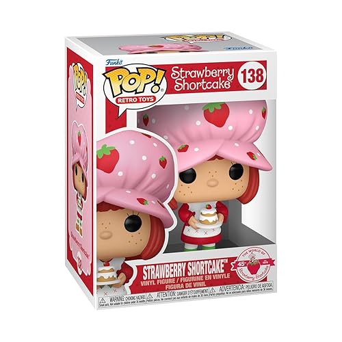 Funko POP! Retro Toys: Strawberry Shortcake - Strawberry Shortcake - Collectable Vinyl Figure - Gift Idea - Official Merchandise - for Kids & Adults - TV Fans - Model Figure for Collectors and Display