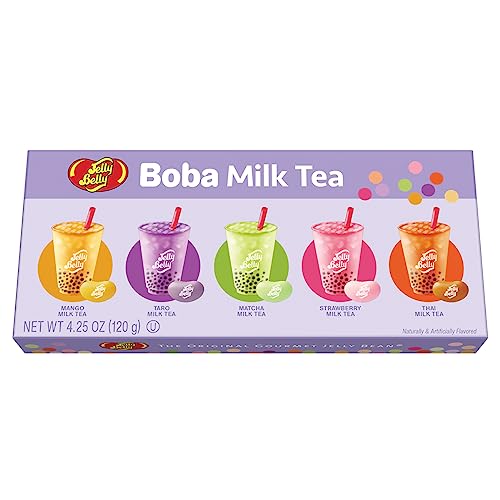 Jelly Belly Boba Milk Tea Jelly Beans Box, 4.25 ounce