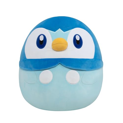 Squishmallows 14-Inch Piplup Plush - Add to Your Plush Squad, Ultrasoft Stuffed Animal Medium, Official Kelly Toy - 14-Inch