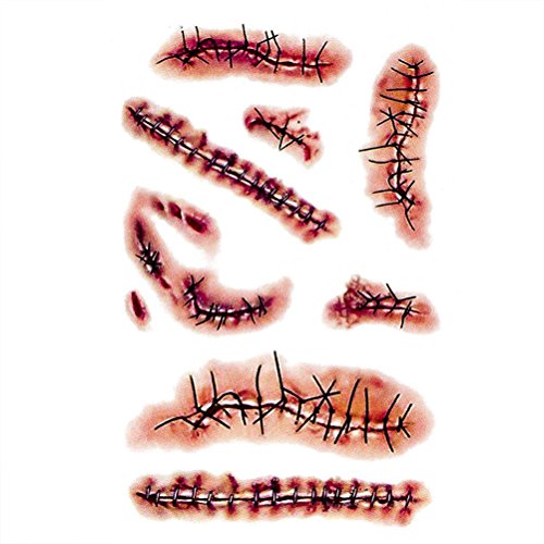 Zombie Scars Tattoos 