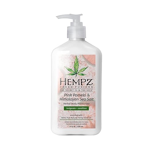 HEMPZ Pink Pomelo & Himalayan Sea Salt Body Lotion, 17 Fl Oz | Daily Moisturizing Cream - Pink Pomelo - 17 Ounce (Pack of 1)