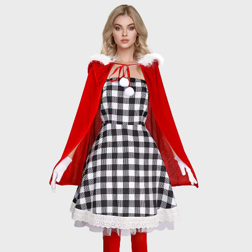 Plus Size Cindy Christmas Costume - Cindy Lou Who Costume / XL