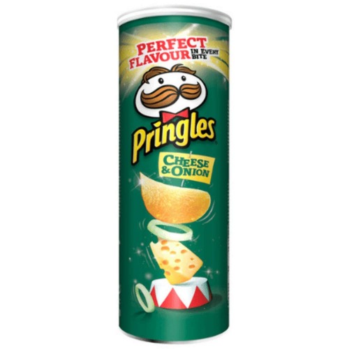 Pringles CHEESE ONION 9 x 165 gram