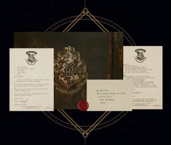 Hogwarts Acceptance Letter