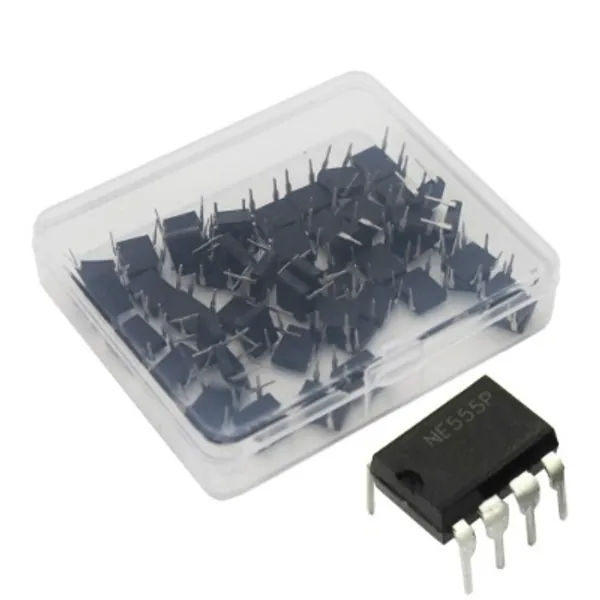 555 Timer Chip IC ne555 Pulse Generator DIP-8 Single Precision Timer (pack of 30pcs)