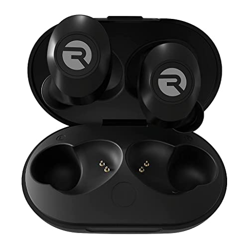 Raycon The Everyday Bluetooth Wireless Earbuds with Microphone- Stereo Sound in-Ear Bluetooth Headset True Wireless Earbuds 32 Hours Playtime (Matte Black) - Matte Black