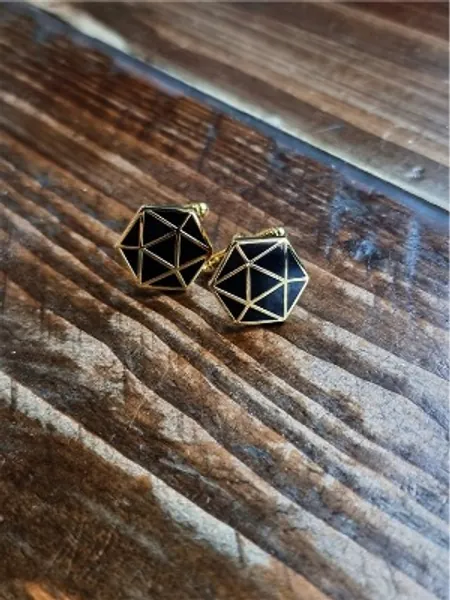 Premium D20 Cufflinks  Dungeons and Dragons Cufflinks 