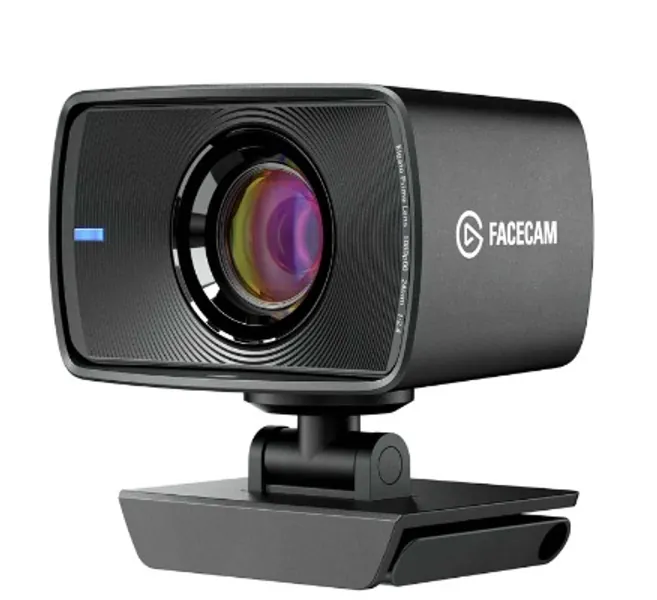 Elgato Facecam - 1080p60 Full HD Webcam for Video Conferencing, Gaming, Streaming, Sony Sensor, Fixed-Focus Glass Lens, Optimized for Indoor Lighting, Onboard Memory, Works with Zoom, Teams, PC/Mac