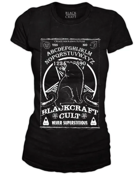 Ouija Cat - Women's Tee | Medium