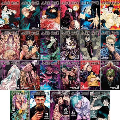 Jujutsu Kaisen Series (Vol 0-22) 23 Books Collection Set By Gege Akutami 