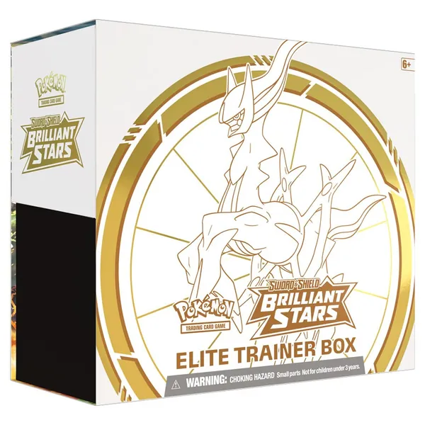 Pokemon TCG: Sword and Shield 9: Brilliant Stars ETB Elite Trainer Box (English) [In Stock, Ship Today]