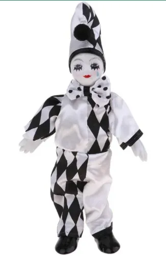 Porcelain Harlequin Doll 2