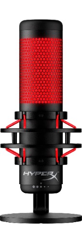 HyperX QuadCast – Standalone Microphone for streamers, content creators and gamers PC, PS4, and Mac