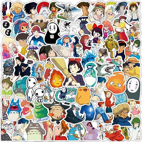 100PCS Studio Ghibli Stickers