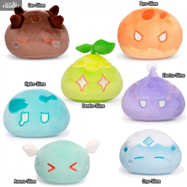 Peluche au choix, Slime Series Plush - Genshin Impact - Bandai
