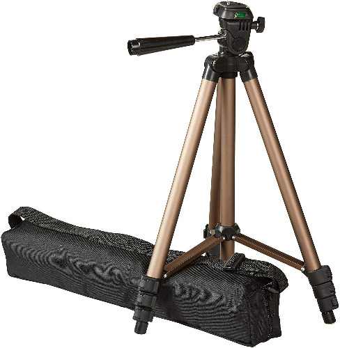 Amazon Basics 50-inch Lightweight Camera Mount Tripod Stand With Bag - 50-Inch Tripod 1-Pack