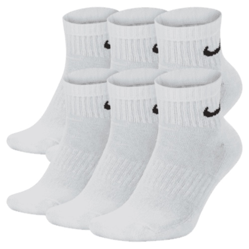 Nike Everyday Cushioned Training Ankle Socks (6 Pairs)