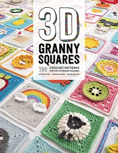 3D Granny Squares: Crochet Book