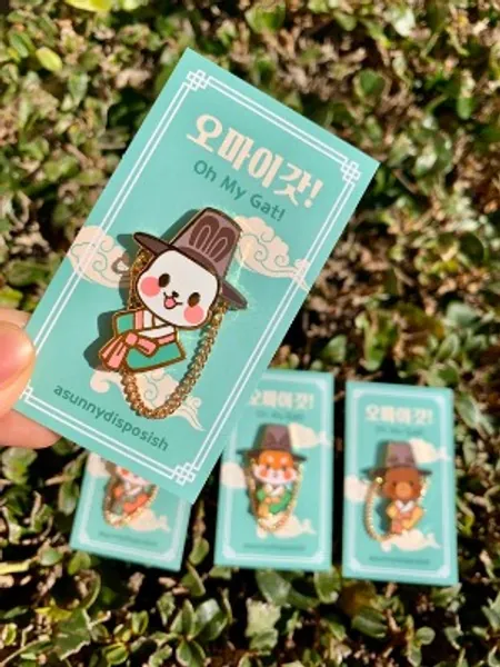 Oh My Gat Enamel Pins  오마이갓 뱃지