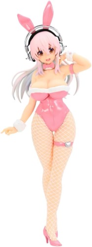 SoniComi (Super Sonico) - Sonico - BiCute Bunnies - Pink Rabbit ver. (FuRyu) - Brand New