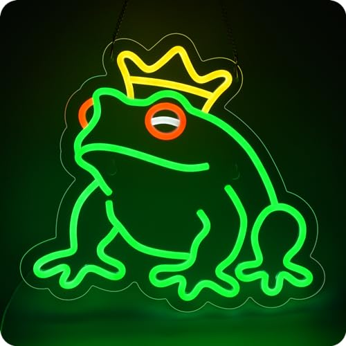 Frog neon sign