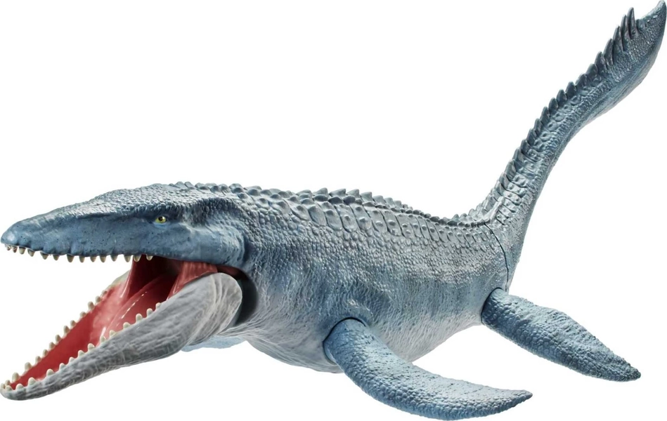 Mattel FNG24 Jurassic World Mosasaurus met realistische structuur
